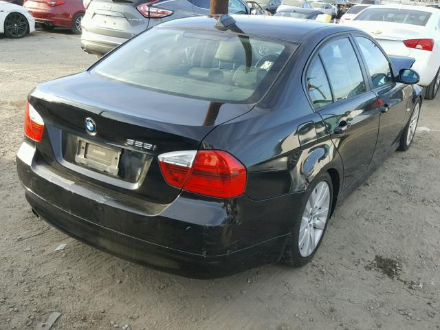 WBAVB13566PS66553 - 2006 BMW 325 I BLACK photo 4