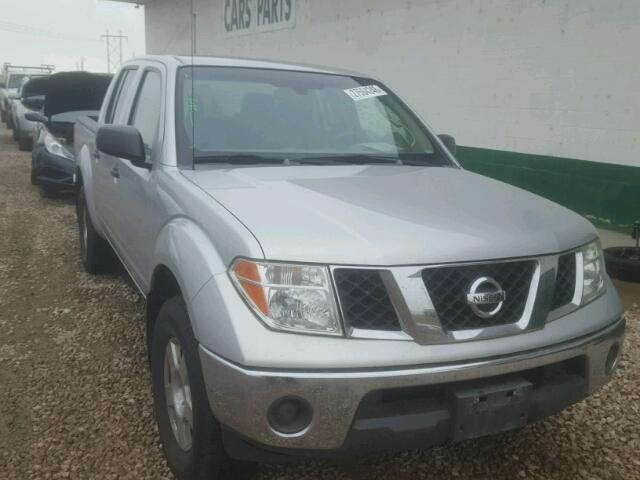 1N6AD07W37C449794 - 2007 NISSAN FRONTIER C SILVER photo 1