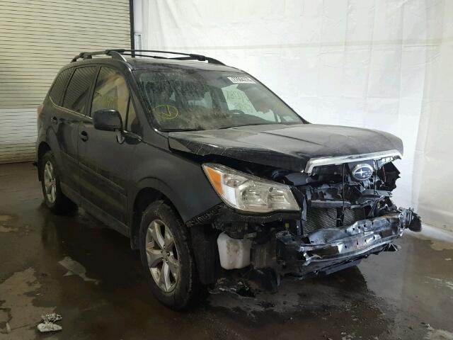 JF2SJAKC9FH840454 - 2015 SUBARU FORESTER 2 GRAY photo 1