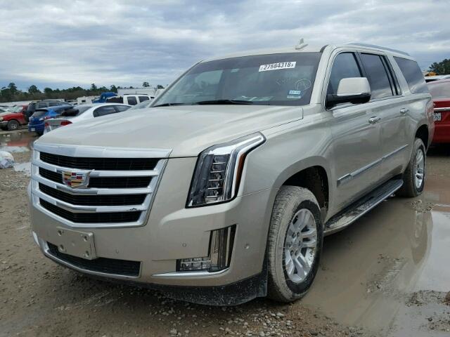 1GYS3GKJ8HR272246 - 2017 CADILLAC ESCALADE E CREAM photo 2