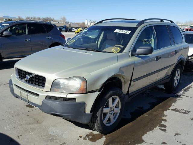 YV4CZ592161257947 - 2006 VOLVO XC90 GREEN photo 2