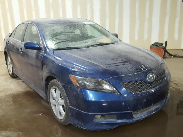 4T1BE46K28U207497 - 2008 TOYOTA CAMRY CE BLUE photo 1