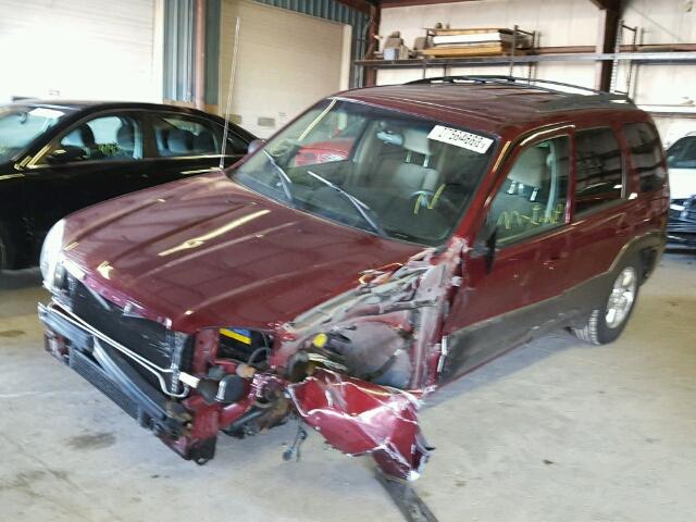 4F2YZ04163KM16848 - 2003 MAZDA TRIBUTE LX MAROON photo 2