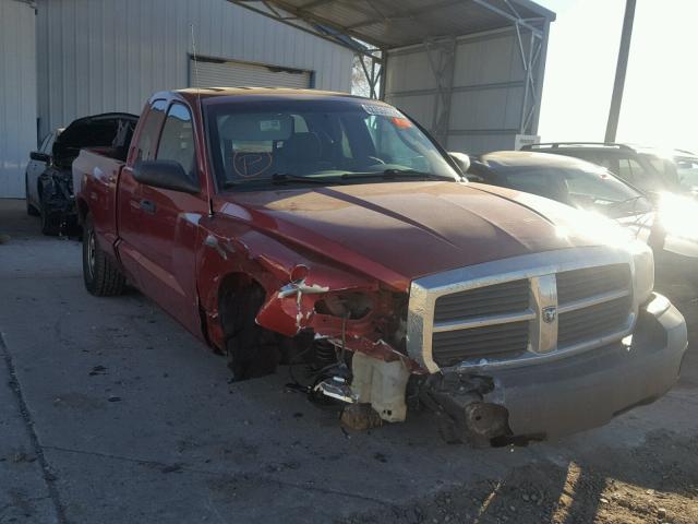 1D7HE22KX6S523558 - 2006 DODGE DAKOTA ST MAROON photo 1