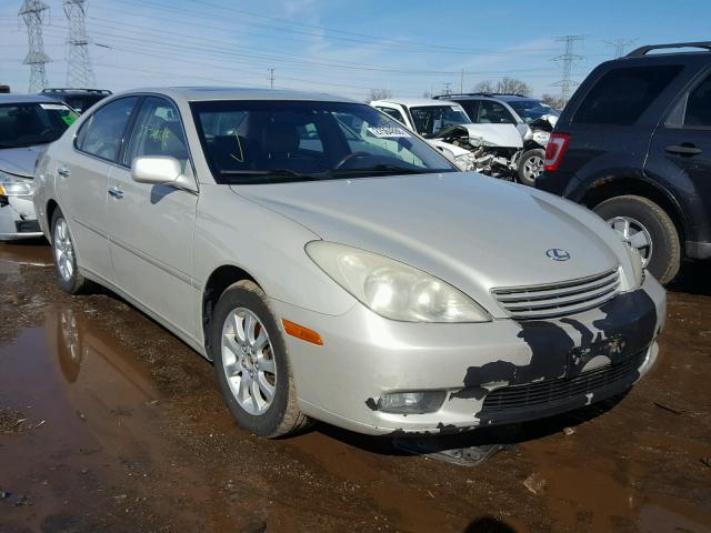 JTHBA30G045013746 - 2004 LEXUS ES 330 SILVER photo 1