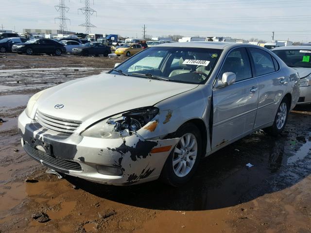 JTHBA30G045013746 - 2004 LEXUS ES 330 SILVER photo 2