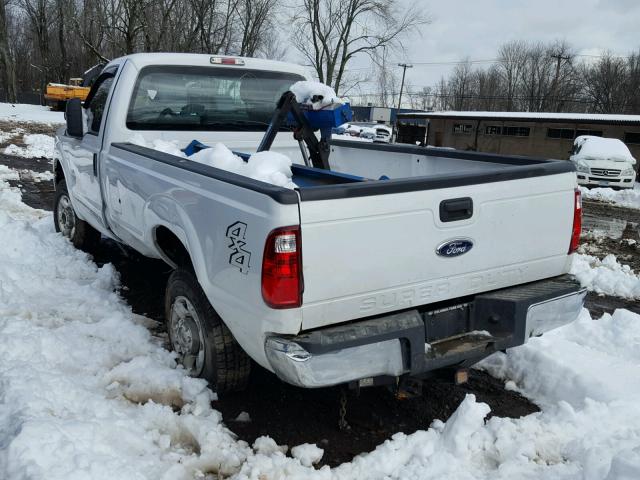 1FTRF3BT3FEB91343 - 2015 FORD F350 SUPER WHITE photo 3