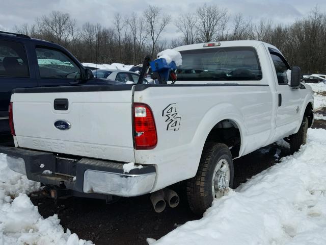 1FTRF3BT3FEB91343 - 2015 FORD F350 SUPER WHITE photo 4