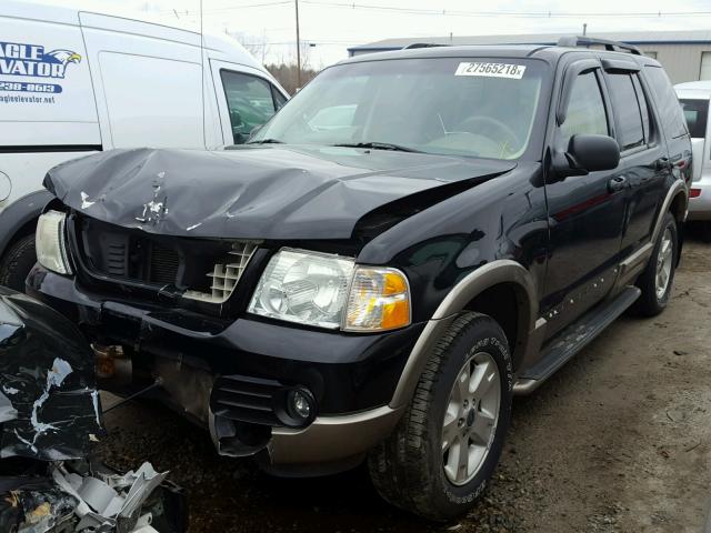 1FMZU74W63UC39967 - 2003 FORD EXPLORER E BLACK photo 2