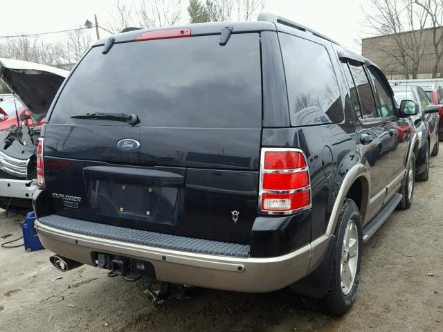 1FMZU74W63UC39967 - 2003 FORD EXPLORER E BLACK photo 4