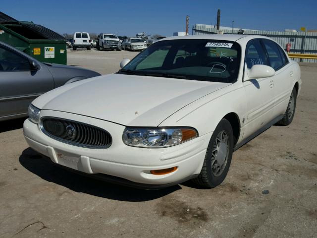 1G4HR54K41U156842 - 2001 BUICK LESABRE LI WHITE photo 2