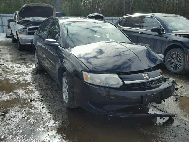 1G8AJ52F94Z142536 - 2004 SATURN ION LEVEL BLACK photo 1