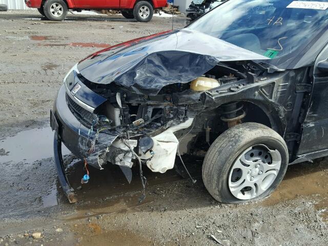 1G8AJ52F94Z142536 - 2004 SATURN ION LEVEL 黑色 照片 9