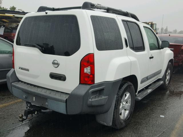 5N1AN08U06C501762 - 2006 NISSAN XTERRA OFF WHITE photo 4