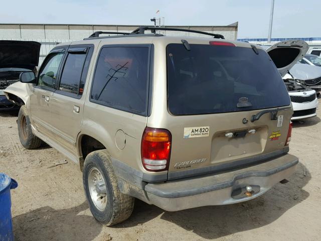 1FMZU73E71ZA56327 - 2001 FORD EXPLORER X GOLD photo 3