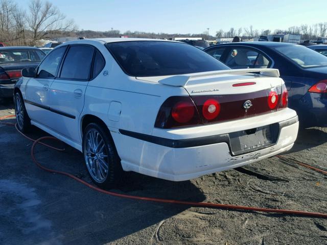 2G1WH52K439270981 - 2003 CHEVROLET IMPALA LS WHITE photo 3