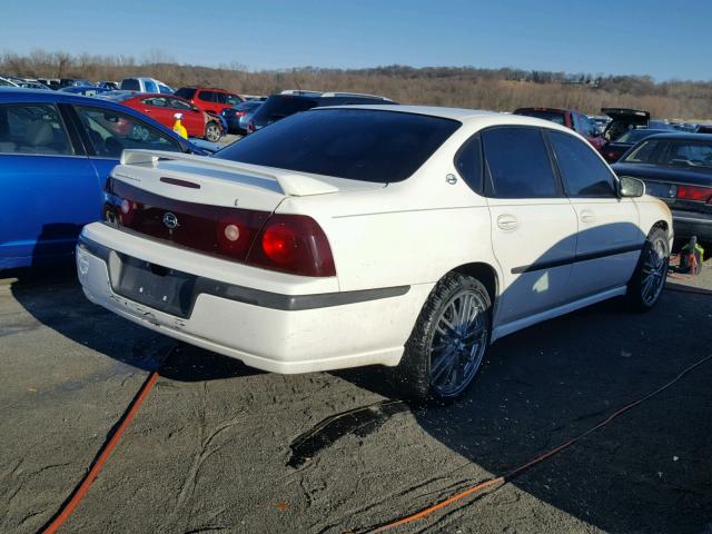 2G1WH52K439270981 - 2003 CHEVROLET IMPALA LS WHITE photo 4