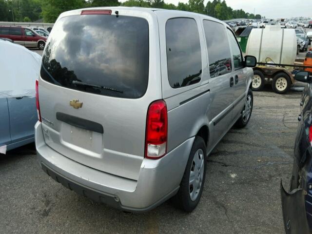 1GNDV23WX7D192729 - 2007 CHEVROLET UPLANDER L 银色 照片 4