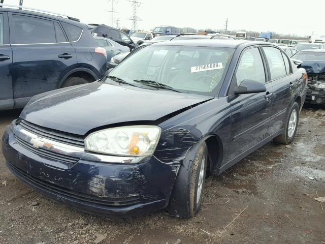 1G1ZT54844F141404 - 2004 CHEVROLET MALIBU LS ლურჯი ფოტო 2
