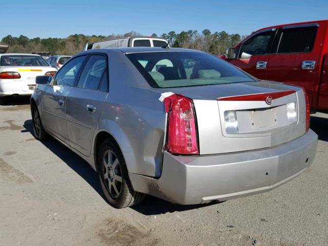 1G6DP577460178289 - 2006 CADILLAC CTS HI FEA SILVER photo 3