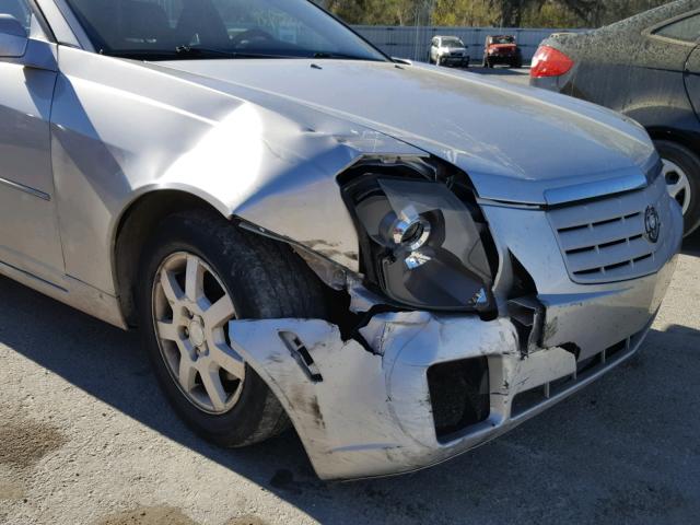 1G6DP577460178289 - 2006 CADILLAC CTS HI FEA SILVER photo 9