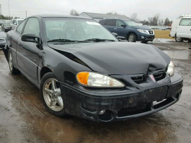 1G2NW12E7XM870807 - 1999 PONTIAC GRAND AM G BLACK photo 1