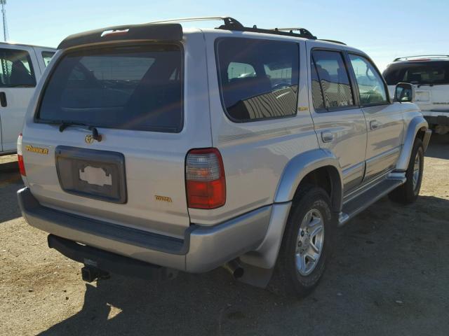 JT3GN87RXY0172846 - 2000 TOYOTA 4RUNNER LI SILVER photo 4