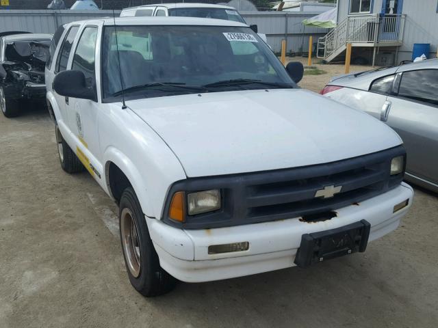 1GNCS13W4S2247372 - 1995 CHEVROLET BLAZER WHITE photo 1