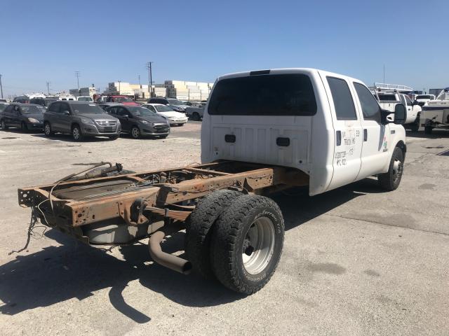 1FDWW36P76ED28442 - 2006 FORD F350 SUPER WHITE photo 4