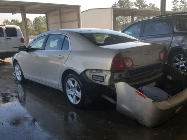 1G1ZA5EUXBF363573 - 2011 CHEVROLET MALIBU LS 金色 照片 3