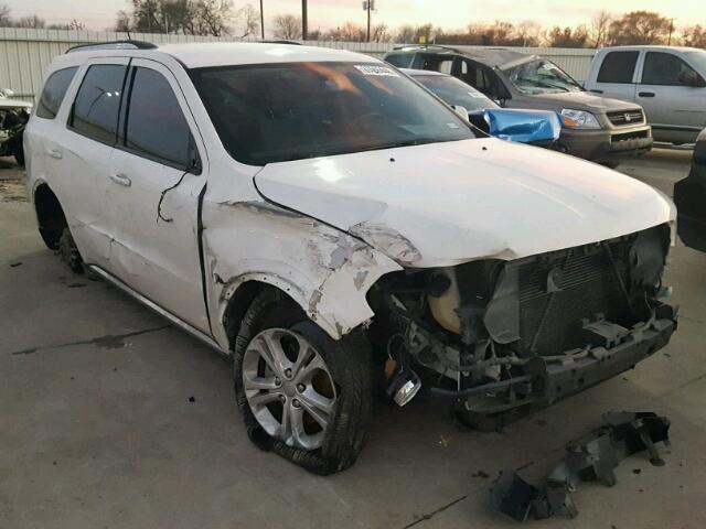 1D4RD4GG4BC633935 - 2011 DODGE DURANGO CR WHITE photo 1