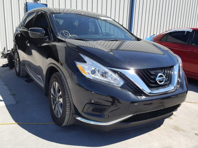 5N1AZ2MG6GN169817 - 2016 NISSAN MURANO S BLACK photo 1