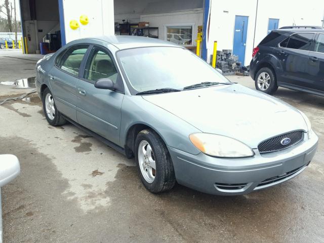 1FAFP53U37A147652 - 2007 FORD TAURUS SE GREEN photo 1