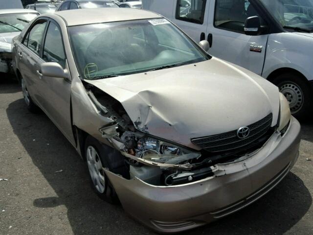 4T1BE32K23U772373 - 2003 TOYOTA CAMRY GOLD photo 1