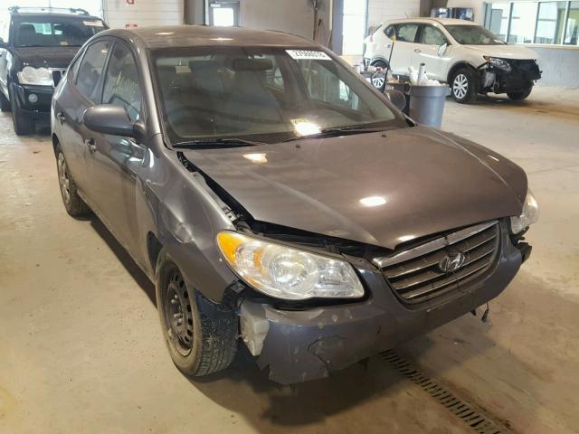 KMHDU46D99U628017 - 2009 HYUNDAI ELANTRA GL GRAY photo 1