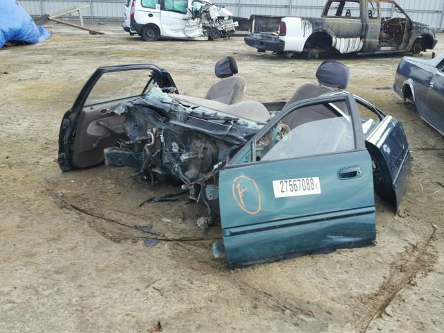 2HGEJ6611YH534784 - 2000 HONDA CIVIC BASE Yaşıl foto 2