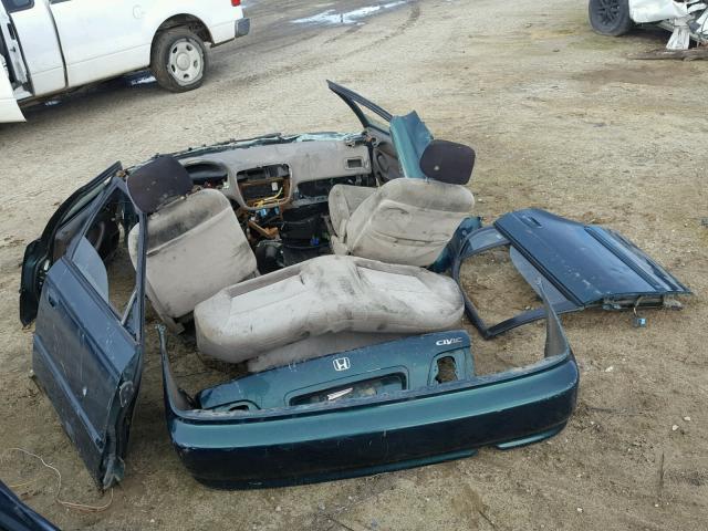 2HGEJ6611YH534784 - 2000 HONDA CIVIC BASE Yaşıl foto 3