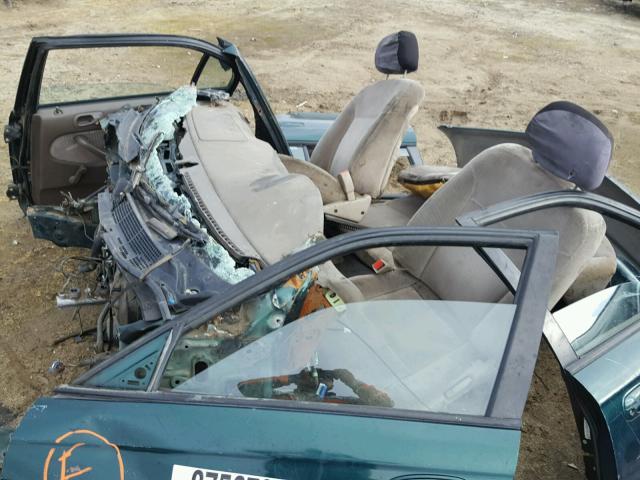 2HGEJ6611YH534784 - 2000 HONDA CIVIC BASE Yaşıl foto 9