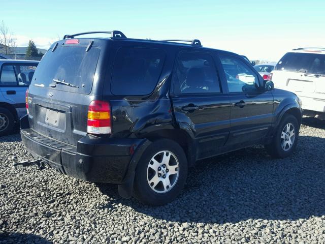 1FMCU941X5KA29277 - 2005 FORD ESCAPE LIM BLACK photo 4