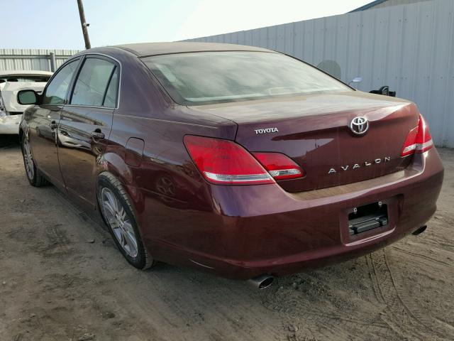 4T1BK36B95U062392 - 2005 TOYOTA AVALON XL MAROON photo 3