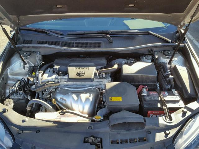 4T1BF1FK8FU486544 - 2015 TOYOTA CAMRY LE GRAY photo 7