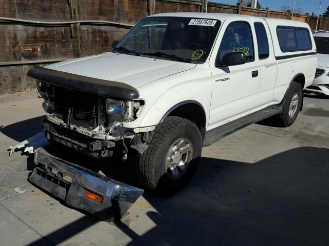 4TAVN73F0SZ055963 - 1995 TOYOTA TACOMA XTR WHITE photo 2