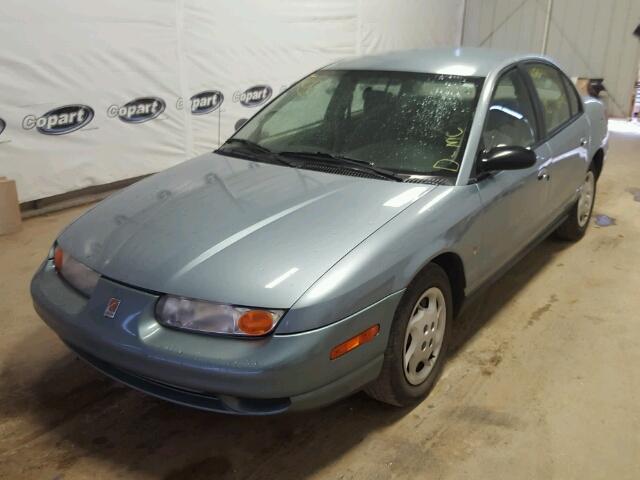 1G8ZK52712Z116566 - 2002 SATURN SL2 BLUE photo 2