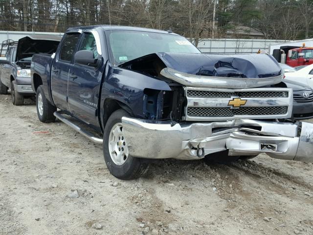 1GCPKSE77CF147833 - 2012 CHEVROLET SILVERADO BLUE photo 1