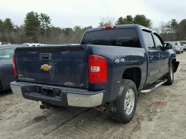 1GCPKSE77CF147833 - 2012 CHEVROLET SILVERADO BLUE photo 4