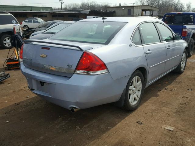 2G1WU581069176496 - 2006 CHEVROLET IMPALA LTZ SILVER photo 4