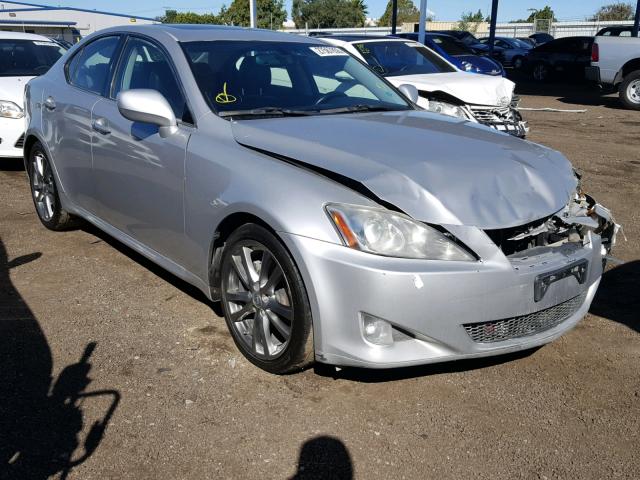 JTHBK262582076268 - 2008 LEXUS IS 250 SILVER photo 1