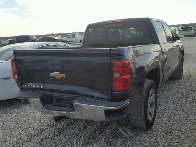 3GCPCSEC1EG113852 - 2014 CHEVROLET SILVERADO BLACK photo 4