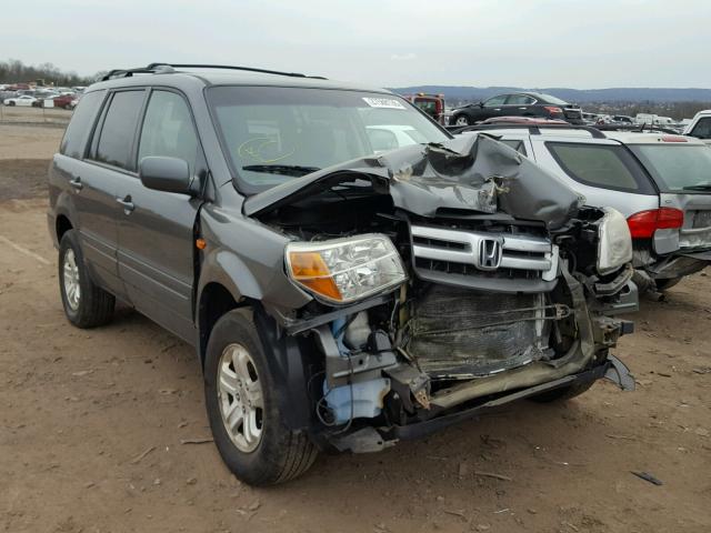 5FNYF18238B018874 - 2008 HONDA PILOT VP GRAY photo 1