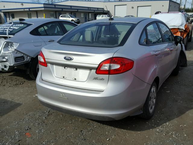 3FADP4AJ7DM118583 - 2013 FORD FIESTA S SILVER photo 4